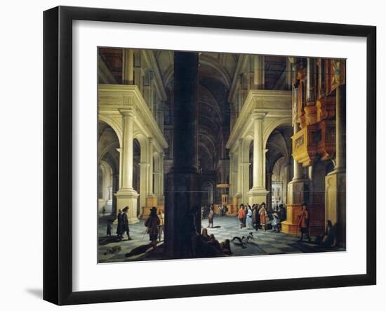 Interior of Temple-Anthonie de Lorme-Framed Giclee Print