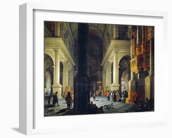 Interior of Temple-Anthonie de Lorme-Framed Giclee Print