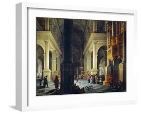 Interior of Temple-Anthonie de Lorme-Framed Giclee Print