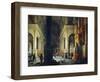 Interior of Temple-Anthonie de Lorme-Framed Giclee Print