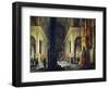 Interior of Temple-Anthonie de Lorme-Framed Giclee Print