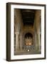 Interior of the 12th Century Norman Romanesque Galilee Chapel-Peter Barritt-Framed Photographic Print