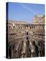 Interior of the Arena and the Cavea, Colosseum, Rome, Lazio, Italy-Adina Tovy-Stretched Canvas