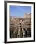 Interior of the Arena and the Cavea, Colosseum, Rome, Lazio, Italy-Adina Tovy-Framed Photographic Print