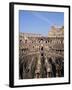 Interior of the Arena and the Cavea, Colosseum, Rome, Lazio, Italy-Adina Tovy-Framed Photographic Print