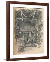 Interior of the Banqueting Hall, Whitehall Palace, 1902-Thomas Robert Way-Framed Giclee Print