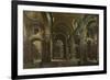 Interior of the Basilica of Saint Peter in Rome, before 1742-Giovanni Paolo Panini-Framed Giclee Print