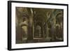 Interior of the Basilica of Saint Peter in Rome, before 1742-Giovanni Paolo Panini-Framed Giclee Print