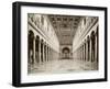 Interior of the Basilica of St Paul Outside the Walls, Rome, Italy, Late 19th or Early 20th Century-null-Framed Giclee Print