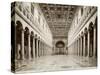 Interior of the Basilica of St Paul Outside the Walls, Rome, Italy, Late 19th or Early 20th Century-null-Stretched Canvas