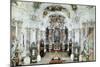Interior of the Benedictine Abbey Church, 1711-31-J. M. Fischer-Mounted Giclee Print