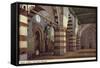 Interior of the Blue Mosque, Cairo, Egypt-null-Framed Stretched Canvas