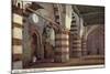 Interior of the Blue Mosque, Cairo, Egypt-null-Mounted Photographic Print