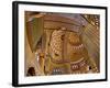 Interior of the Blue Mosque, Istanbul, Turkey-Joe Restuccia III-Framed Photographic Print