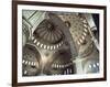 Interior of the Blue Mosque (Sultan Ahmet Mosque), Unesco World Heritage Site, Istanbul, Turkey-John Henry Claude Wilson-Framed Photographic Print