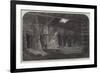 Interior of the Buddhist Temple in the Monastery of Mangnang, at Gnari Khorsum, Thibet-null-Framed Giclee Print