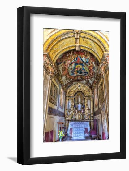 Interior of the Capela De Nossa Senhora Do Pilar-Gabrielle and Michael Therin-Weise-Framed Photographic Print