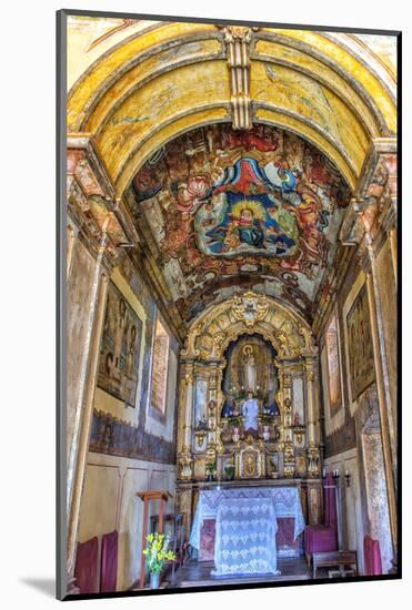 Interior of the Capela De Nossa Senhora Do Pilar-Gabrielle and Michael Therin-Weise-Mounted Photographic Print