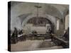 Interior of the Capuchin Convent at Albano-Hugh Carter-Stretched Canvas