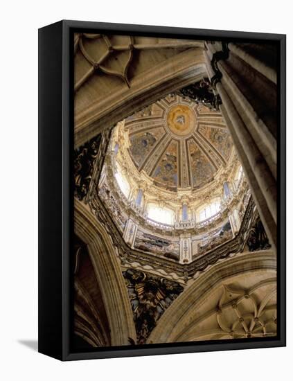 Interior of the Catedral Nueva (New Cathedral), Dating from the 16th Century, Salamanca, Spain-R H Productions-Framed Stretched Canvas