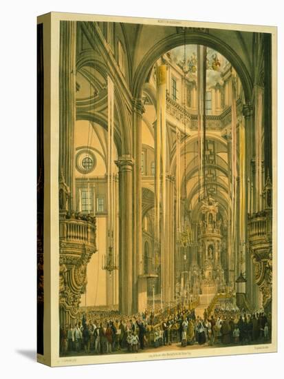 Interior of the Cathedral of Mexico-null-Stretched Canvas