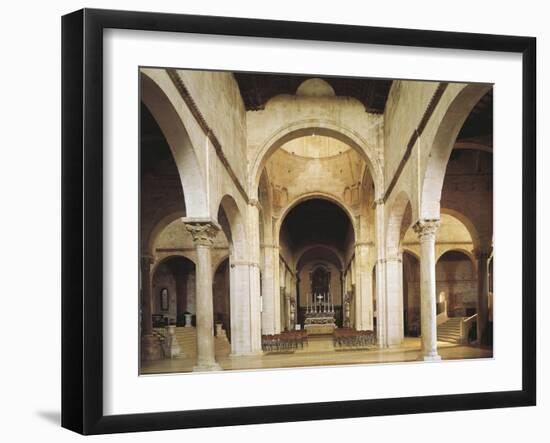 Interior of the Cathedral of San Ciriaco, Ancona, Italy, 11th-12th Century-null-Framed Giclee Print