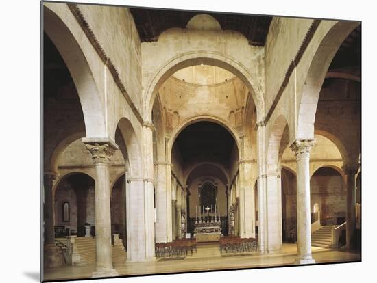 Interior of the Cathedral of San Ciriaco, Ancona, Italy, 11th-12th Century-null-Mounted Giclee Print