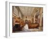 Interior of the chapel in Charterhouse, London, 1885-John Crowther-Framed Giclee Print