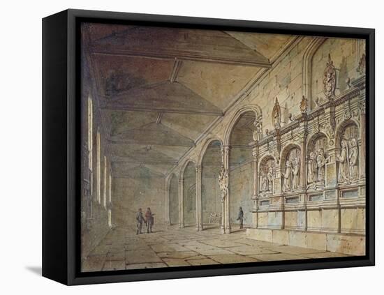 Interior of the Chapel of St Peter Ad Vincula, Tower of London, 1814-John Coney-Framed Stretched Canvas