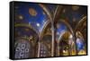 Interior of the Church of All Nations in the Garden of Gethsamane-Jon Hicks-Framed Stretched Canvas