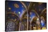 Interior of the Church of All Nations in the Garden of Gethsamane-Jon Hicks-Stretched Canvas