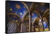 Interior of the Church of All Nations in the Garden of Gethsamane-Jon Hicks-Framed Stretched Canvas