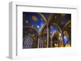 Interior of the Church of All Nations in the Garden of Gethsamane-Jon Hicks-Framed Photographic Print