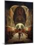 Interior of the Church of Capuchines in Rome, Late 18th or 19th Century-Francois-Marius Granet-Mounted Giclee Print