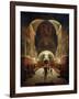 Interior of the Church of Capuchines in Rome, Late 18th or 19th Century-Francois-Marius Granet-Framed Giclee Print