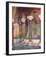 Interior of the Church of S. Sophia, Istanbul, Turkey, 1933-1934-null-Framed Giclee Print