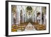 Interior of the Church of Saint Mary of Gesu (Chiesa Del Gesu) (Casa Professa)-Matthew Williams-Ellis-Framed Photographic Print