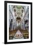 Interior of the Church of Saint Mary of Gesu (Chiesa Del Gesu) (Casa Professa)-Matthew Williams-Ellis-Framed Photographic Print