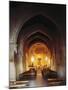 Interior of the Church of Saint Peter, Anticoli Corrado, Italy, 11th Century-null-Mounted Giclee Print