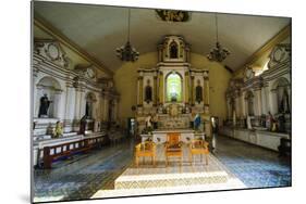 Interior of the Church of Santa Maria, Ilocos Norte, Northern Luzon, Philippines-Michael Runkel-Mounted Photographic Print