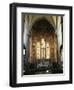 Interior of the Church of Santa Maria Novella, Florence, Italy-Peter Thompson-Framed Photographic Print