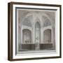 Interior of the Church of St Bartholomew-The-Less, City of London, 1834-Robert Blemmell Schnebbelie-Framed Giclee Print