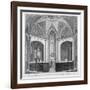 Interior of the Church of St Bartholomew-The-Less Looking Towards the Altar, City of London, 1834-null-Framed Giclee Print