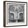 Interior of the Church of St Bartholomew-The-Less Looking Towards the Altar, City of London, 1834-null-Framed Giclee Print