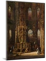 Interior of the Church of St. Lawrence, Nuremberg, C.1875-Henry Thomas Schafer-Mounted Giclee Print