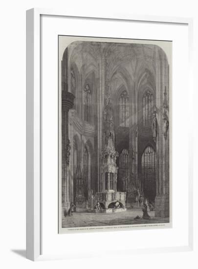 Interior of the Church of St Lawrence, Nuremberg-Samuel Read-Framed Giclee Print