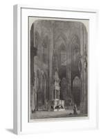 Interior of the Church of St Lawrence, Nuremberg-Samuel Read-Framed Giclee Print