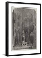 Interior of the Church of St Lawrence, Nuremberg-Samuel Read-Framed Giclee Print