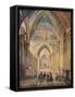 Interior of the Church of St Nicholas, Bari, Italy-null-Framed Stretched Canvas