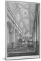 Interior of the Church of St Peter Upon Cornhill Looking East, City of London, 1825-Thomas Dale-Mounted Giclee Print